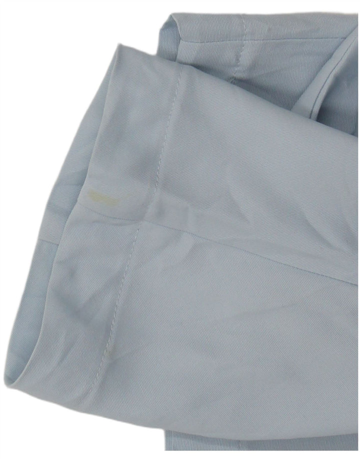 Bluză Crop Top Femei Zara UK 14 Mare Albastru Viscoză