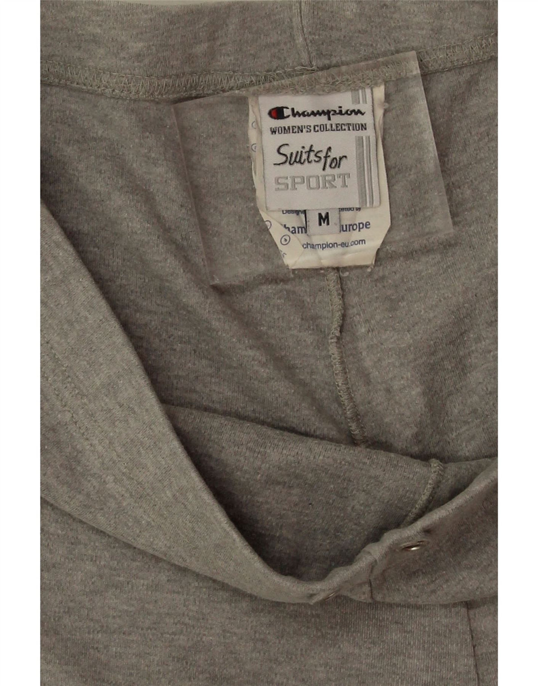 Pantaloni de trening Champion pentru femei UK 12, bumbac gri mediu