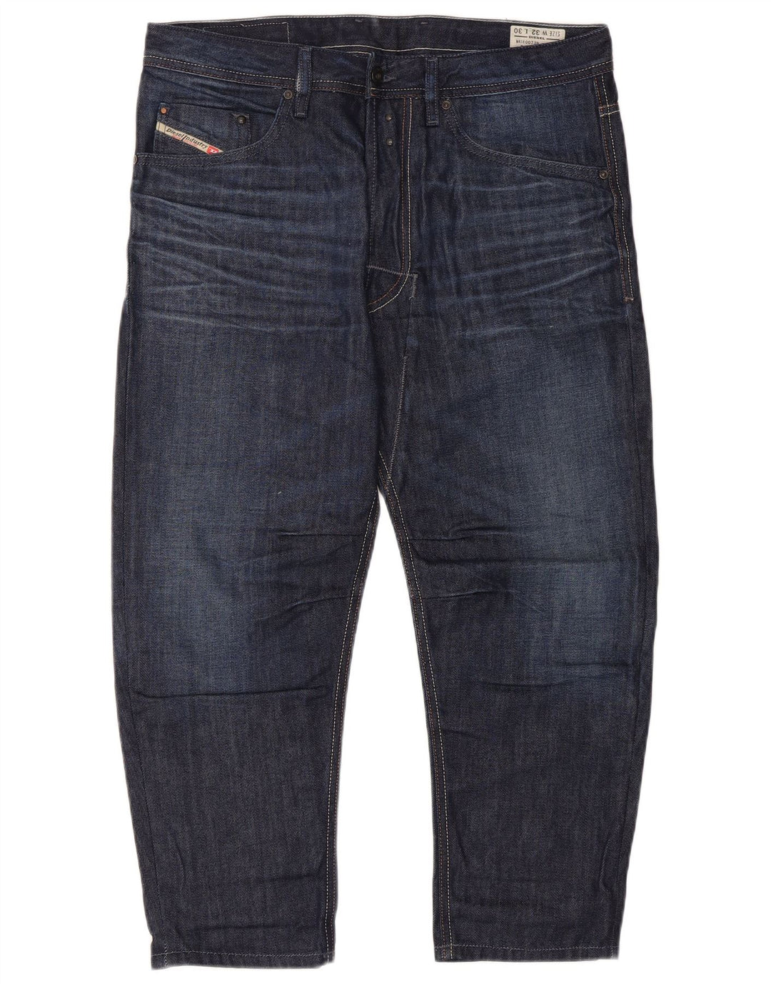Blugi Diesel pentru bărbați Carrot Regular Capri W32 L22 Bumbac bleumarin