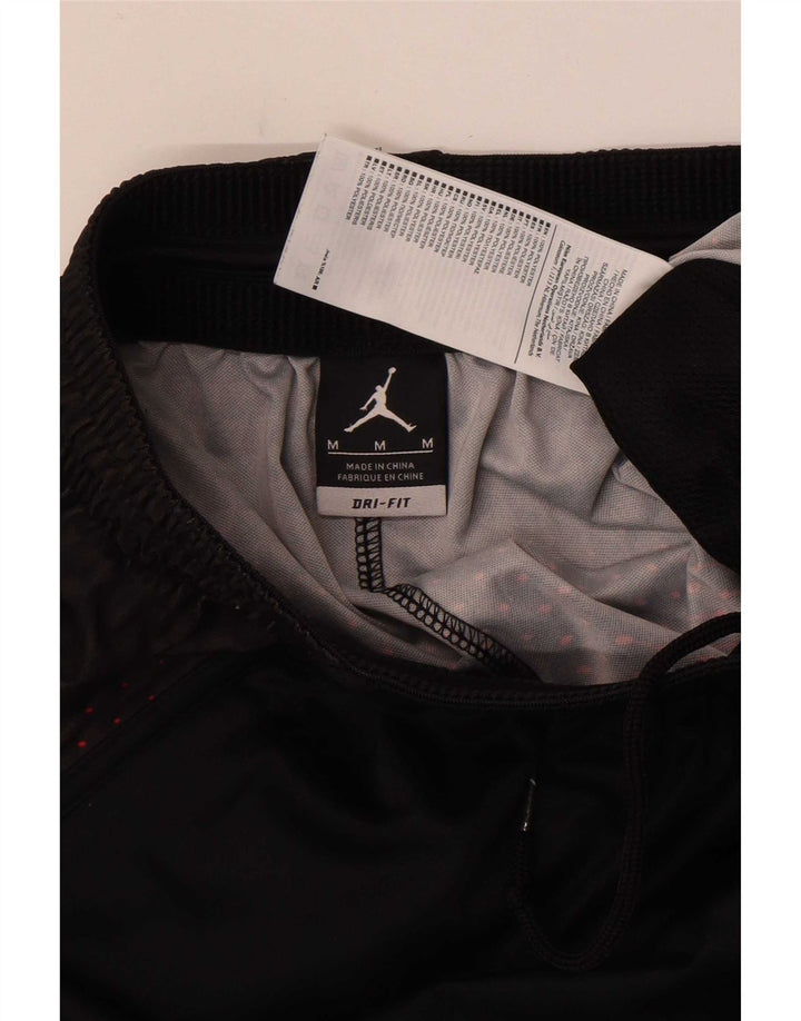 Pantaloni scurți sport Dri Fit Jordan pentru bărbați, negru mediu, poliester color bloc