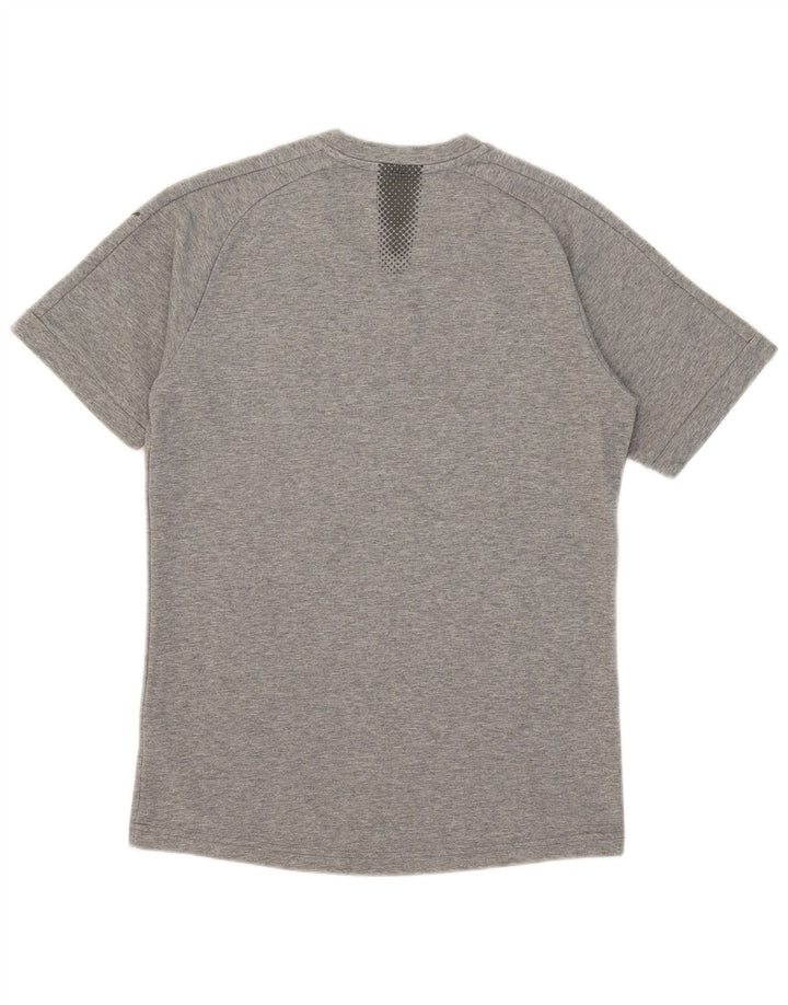 Tricou pentru bărbați Puma Top din bumbac cu pete gri mediu