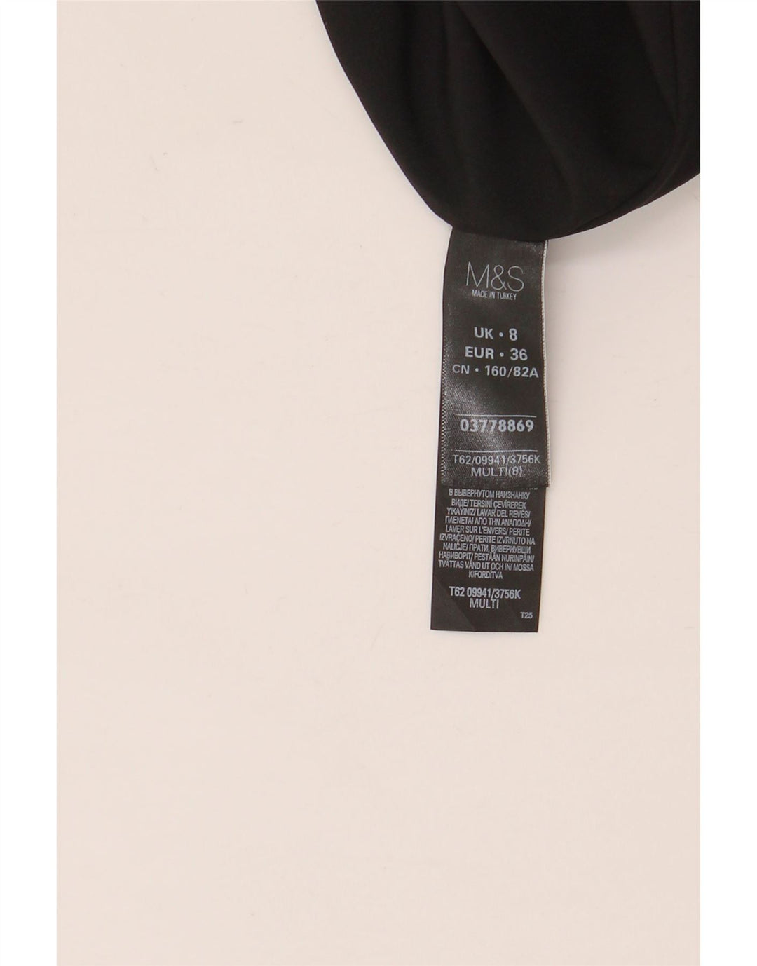 Rochie A-Line pentru femei Marks & Spencer UK 8 Poliester multicolor mic