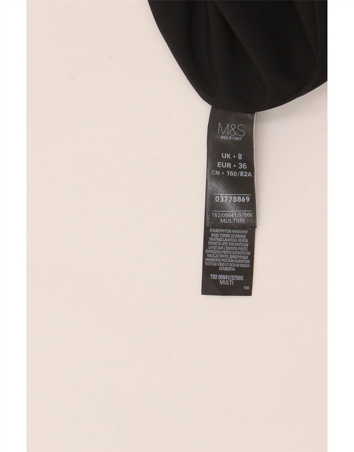 Rochie A-Line pentru femei Marks & Spencer UK 8 Poliester multicolor mic