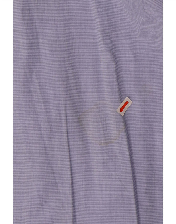 Cămașă cu mânecă scurtă supradimensionată pentru femei LACOSTE Mărimea 43 Mare Albastru