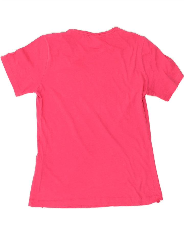 CHAMPION Womens Easy Fit Graphic T-Shirt Top UK 18 XL Pink Cotton Vintage Champion and Second-Hand Champion from Messina Hembry 