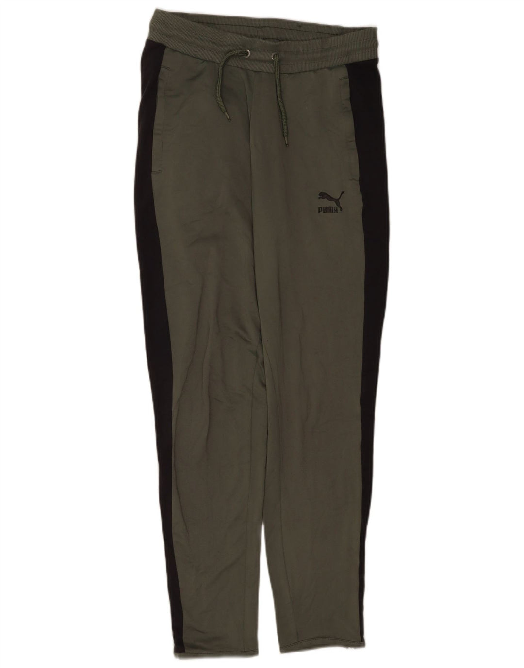 Pantaloni de trening Puma pentru bărbați, gri mici, poliester color bloc