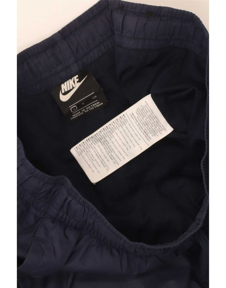 Pantaloni de trening pentru bărbați Nike Pantaloni de jogging Mici Nailon bleumarin
