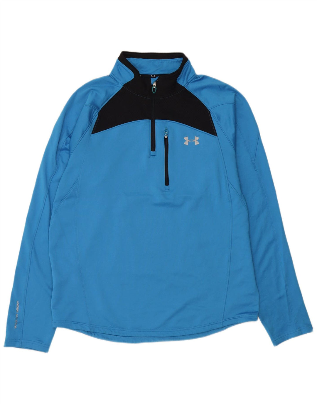 Top de trening Under Armour Cold Gear Pullover pentru bărbați, mare, albastru
