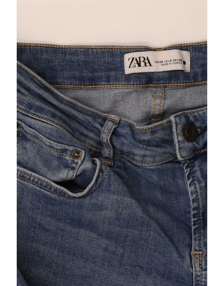 Blugi Zara Femei Bootcut EU 40 Medium W30 L29 Albastru