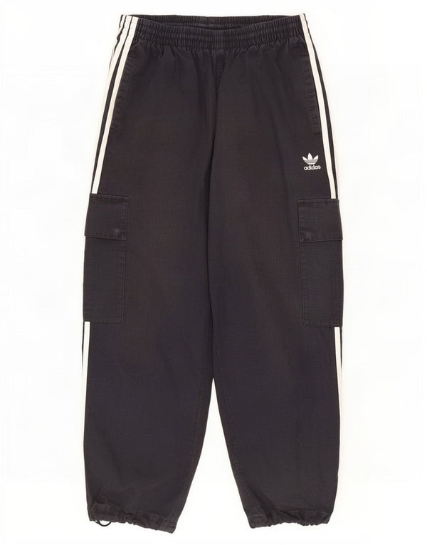 Pantaloni cargo pentru bărbați Adidas Loose Fit Medium W32 L27 Bumbac negru