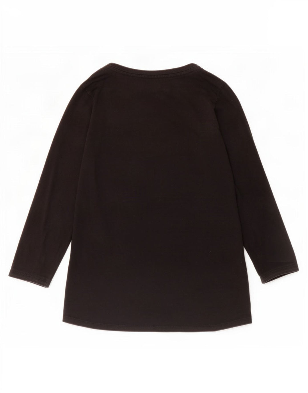 Top cu grafic pentru femei Champion cu mânecă lungă UK 18 XL negru