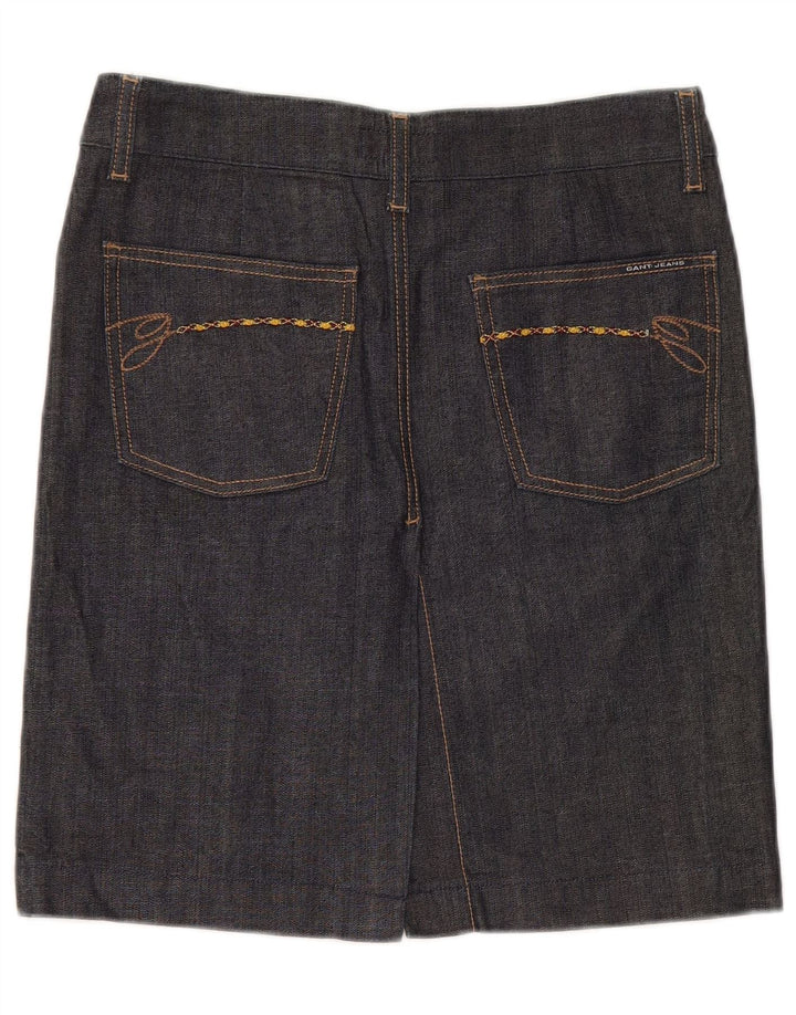 Fusta de blugi pentru femei Gant EU 36 Small W28 Bumbac negru
