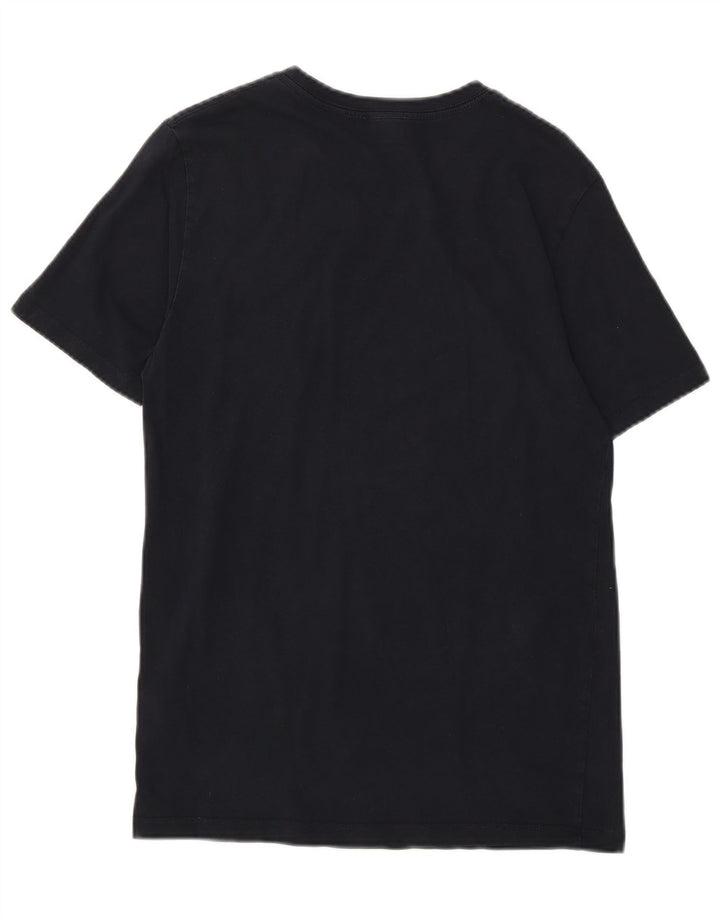 Tricou pentru bărbați Reiss Top mic din bumbac bleumarin