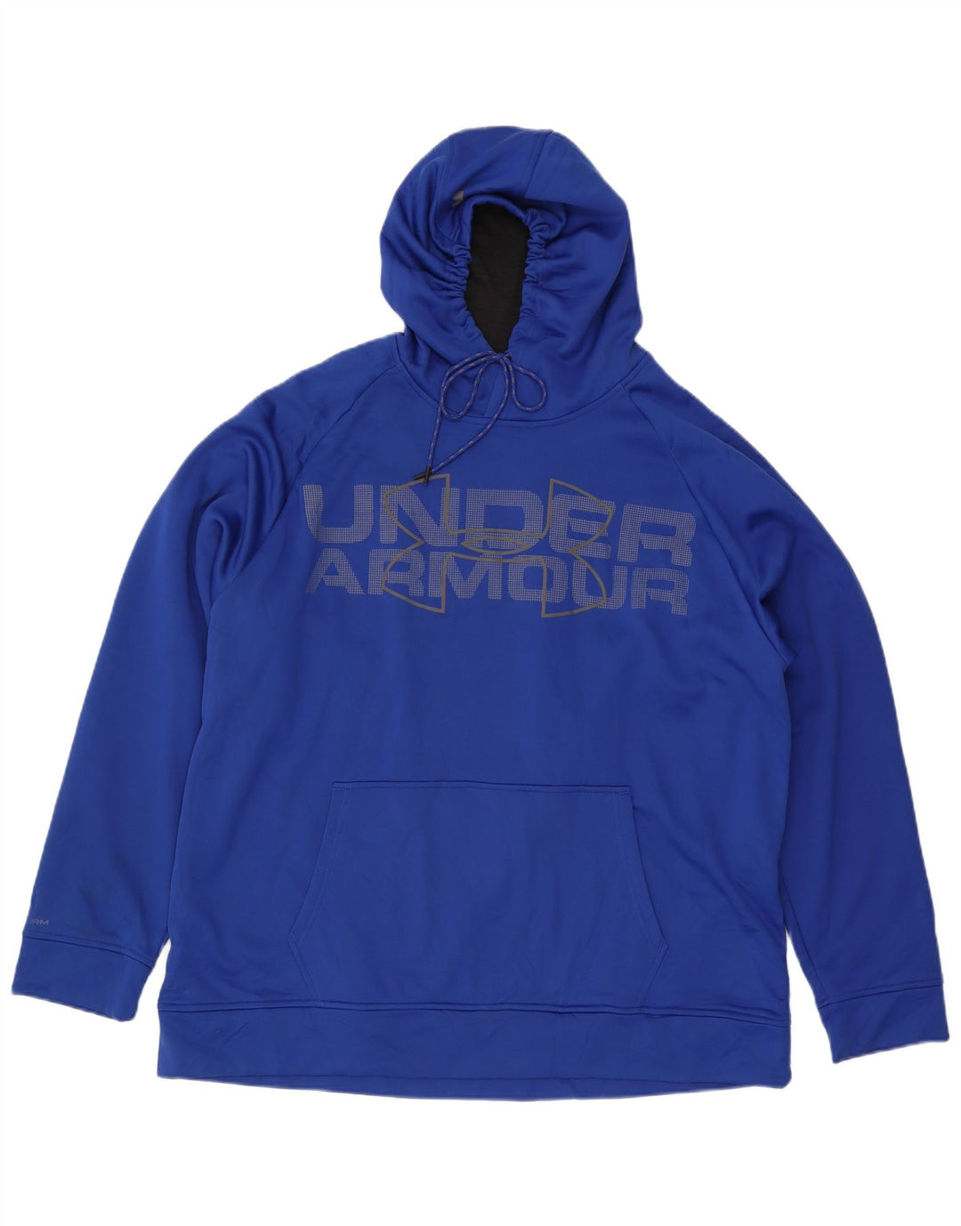 Pulover cu glugă grafic pentru bărbați Under Armour 2XL, albastru