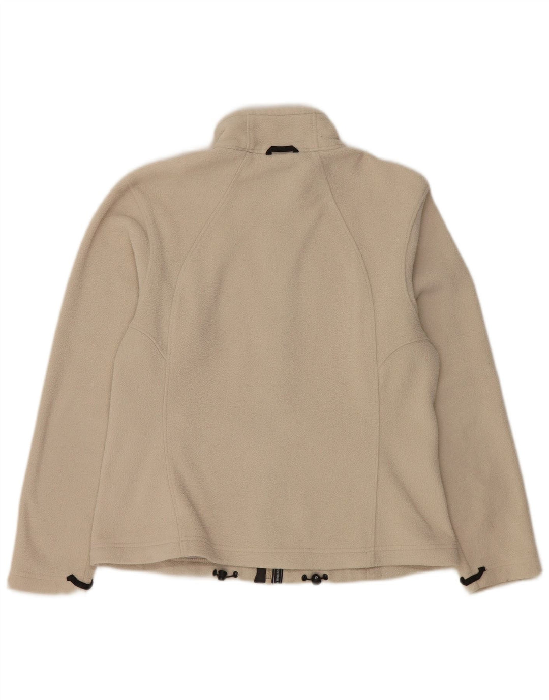 Jachetă fleece pentru femei JACK WOLFSKIN UK 12/14 Poliester alb mediu mediu