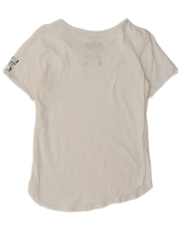 Tricou grafic G-Star pentru bărbați Top mic alb