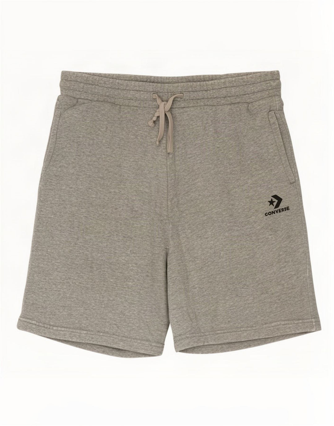 Pantaloni scurți sport Converse pentru bărbați, bumbac cu pete gri medii