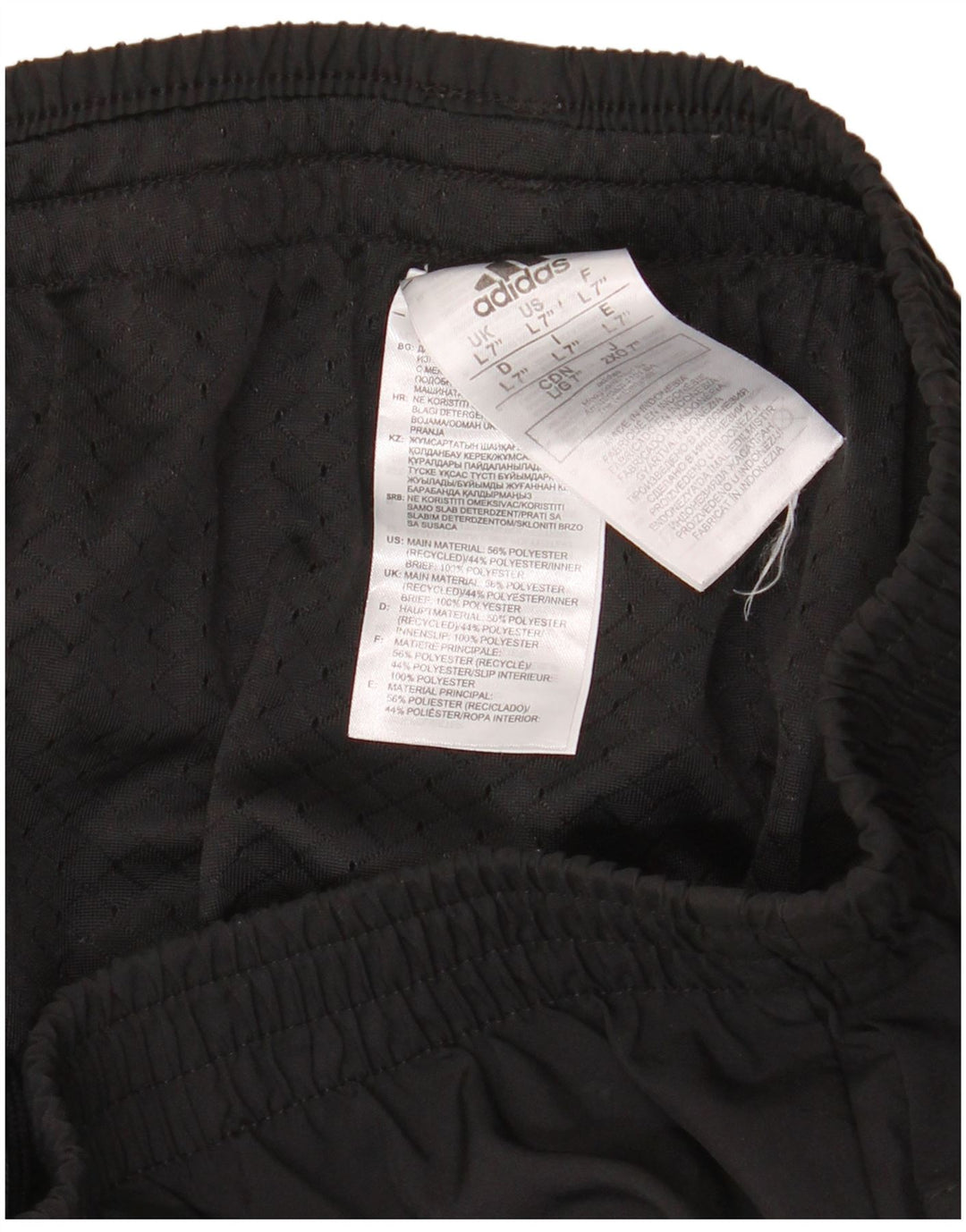 Adidas bărbați mare poliester negru