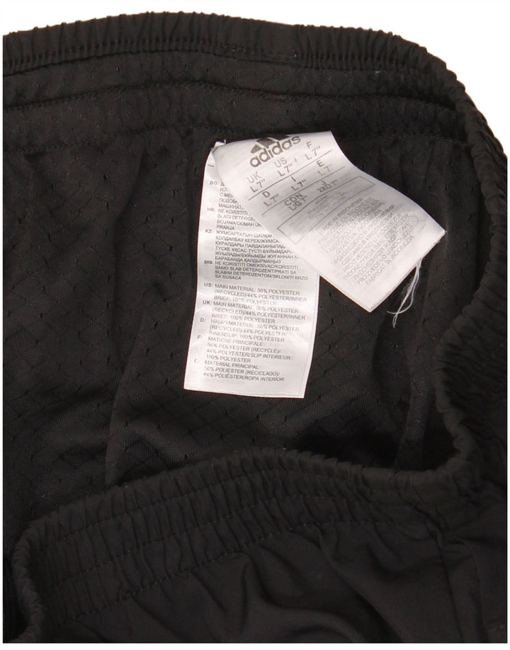Adidas bărbați mare poliester negru