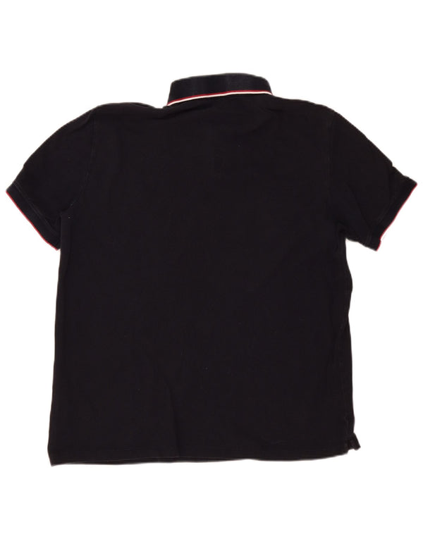 Cămașă polo pentru bărbați Armani Exchange XL, bumbac cu dungi negre