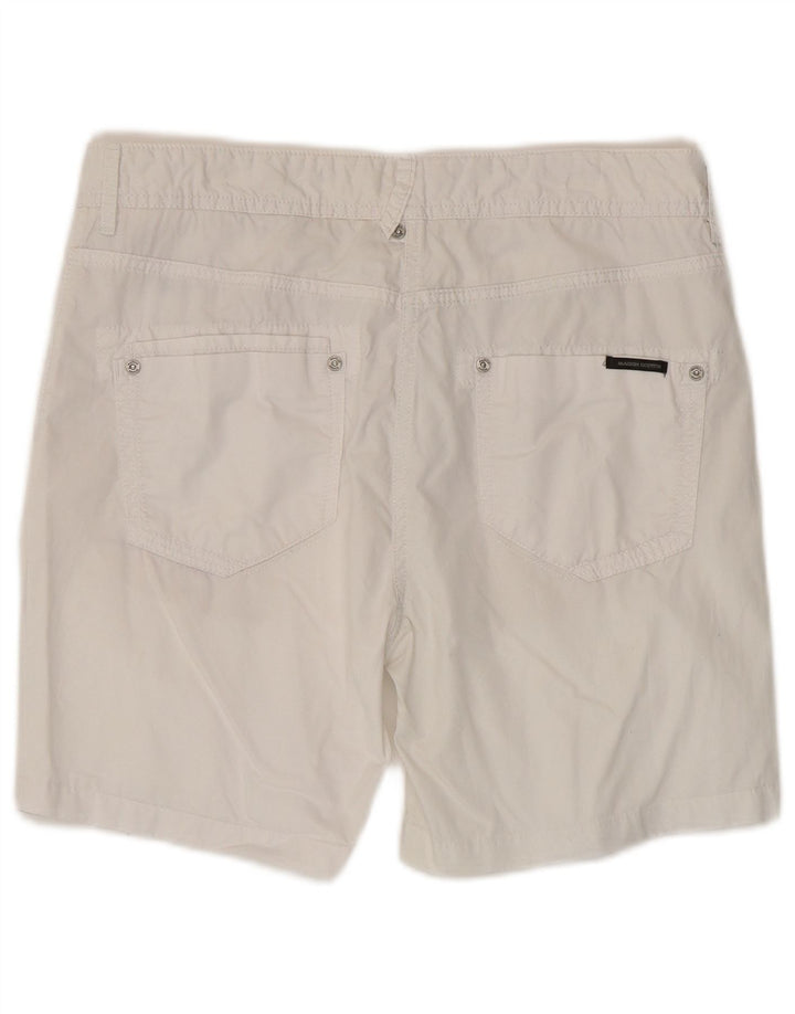 Maison Scotch Pantaloni scurti casual pentru femei W27 Small White Bumbac
