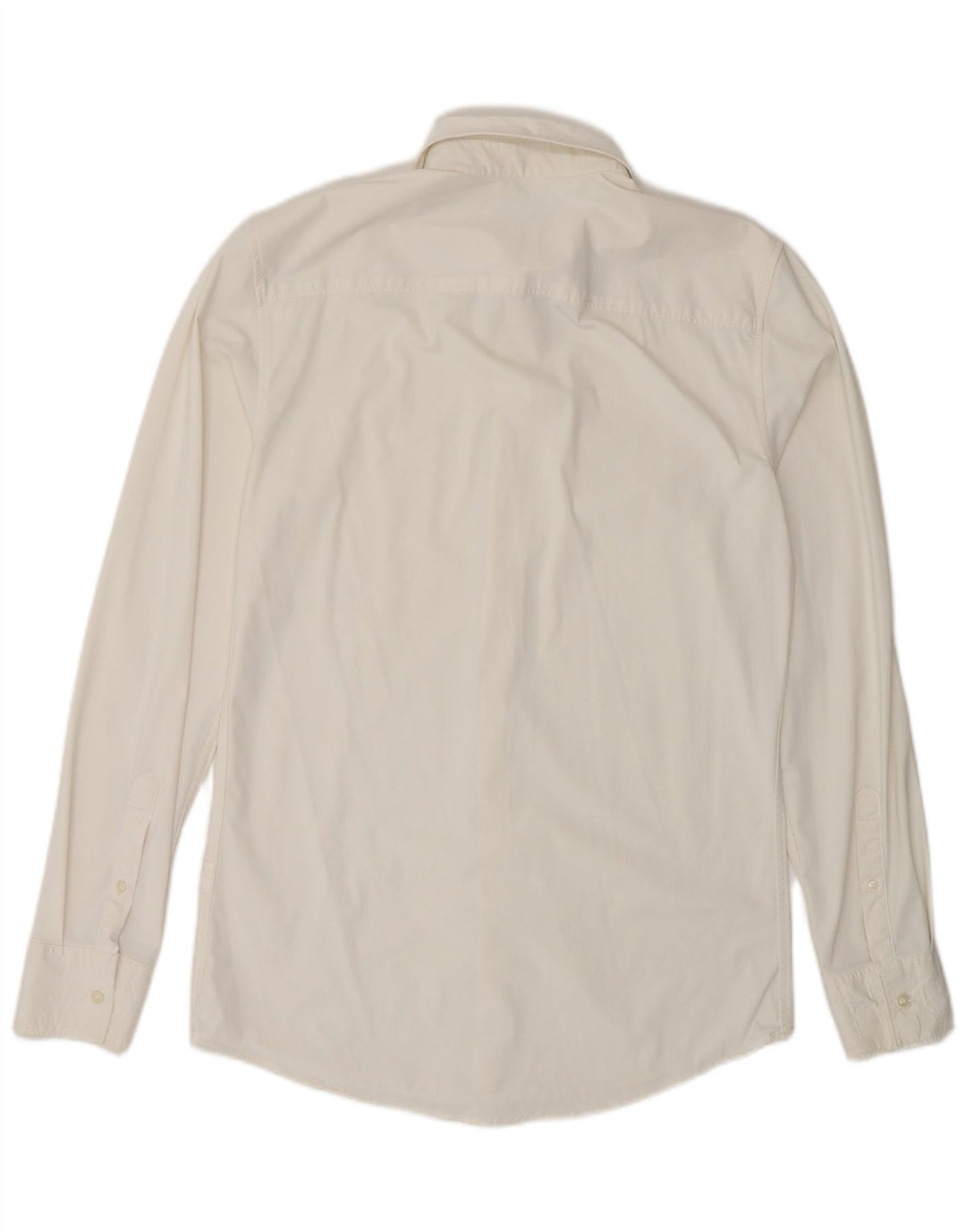 Cămașă Zara bărbați Slim Fit Mic Alb
