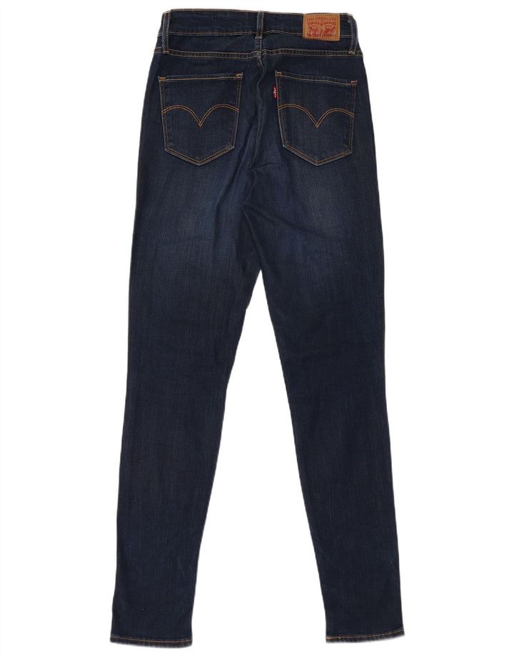 Blugi skinny cu talie mare 712 Levi's pentru femei L27 L30 Lyocell albastru