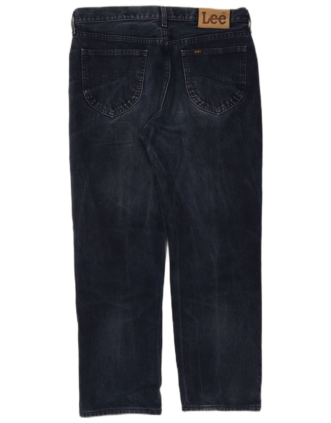 Blugi Lee Chicago drepti pentru bărbați L34 L28 Bumbac bleumarin