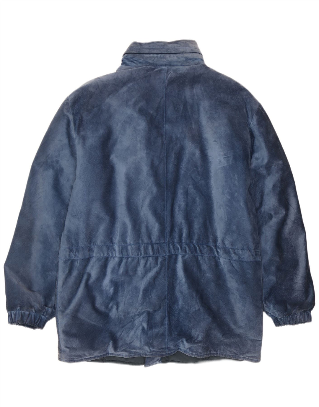Jacheta de piele intoarsa pentru barbati vintage IT 50 Large Blue Modal