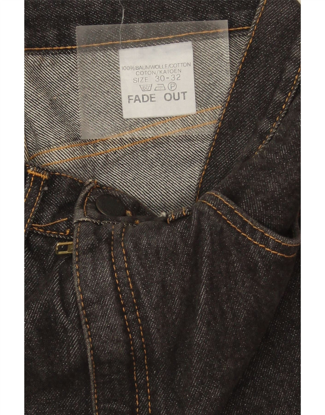 CHEF Womens Tapered Jeans W30 L32 Black Cotton Vintage Chef and Second-Hand Chef from Messina Hembry 