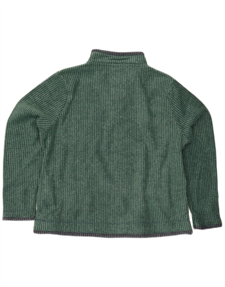 Pulover din lână pentru bărbați Weird Fish, cu fermoar, XL, verde, poliester