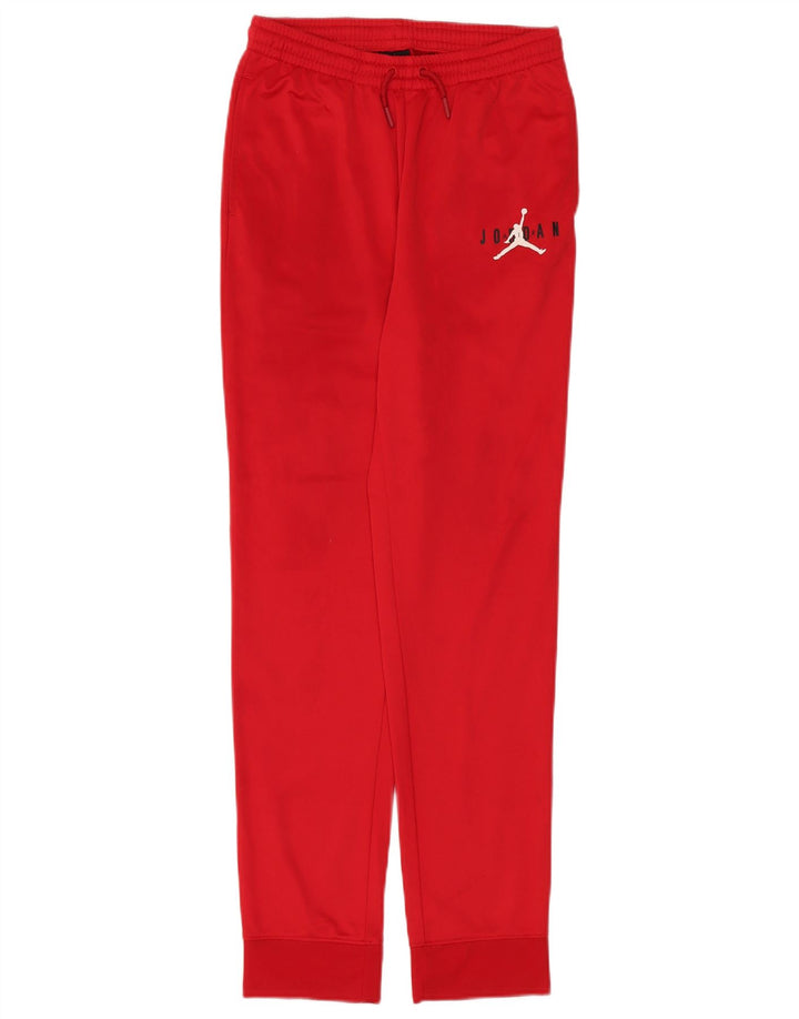 Jordan Băieți Pantaloni Trening Pantaloni Joggeri 13-14 Ani XL Poliester Roșu