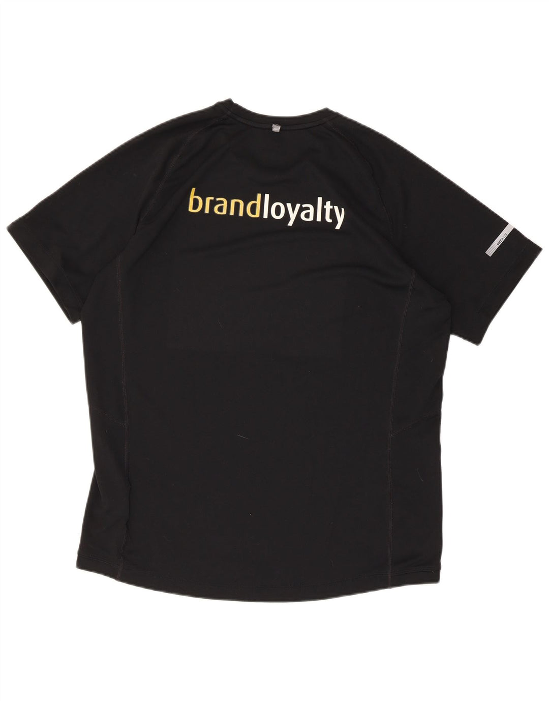 Tricou grafic Nike Dri Fit pentru bărbați Top mare din poliester negru