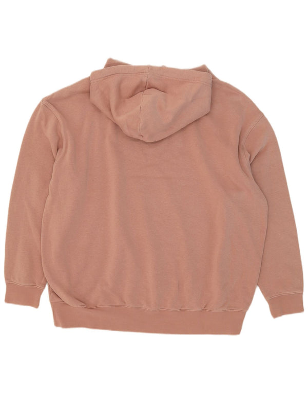Pulover Nike pentru bărbați, cu captură lejeră, bumbac mare, roz