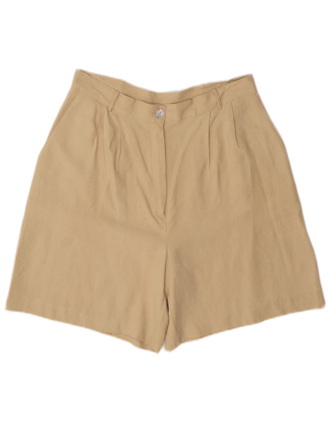 Pantaloni scurți casual vintage pentru femei IT 44 Medium W28 Bej