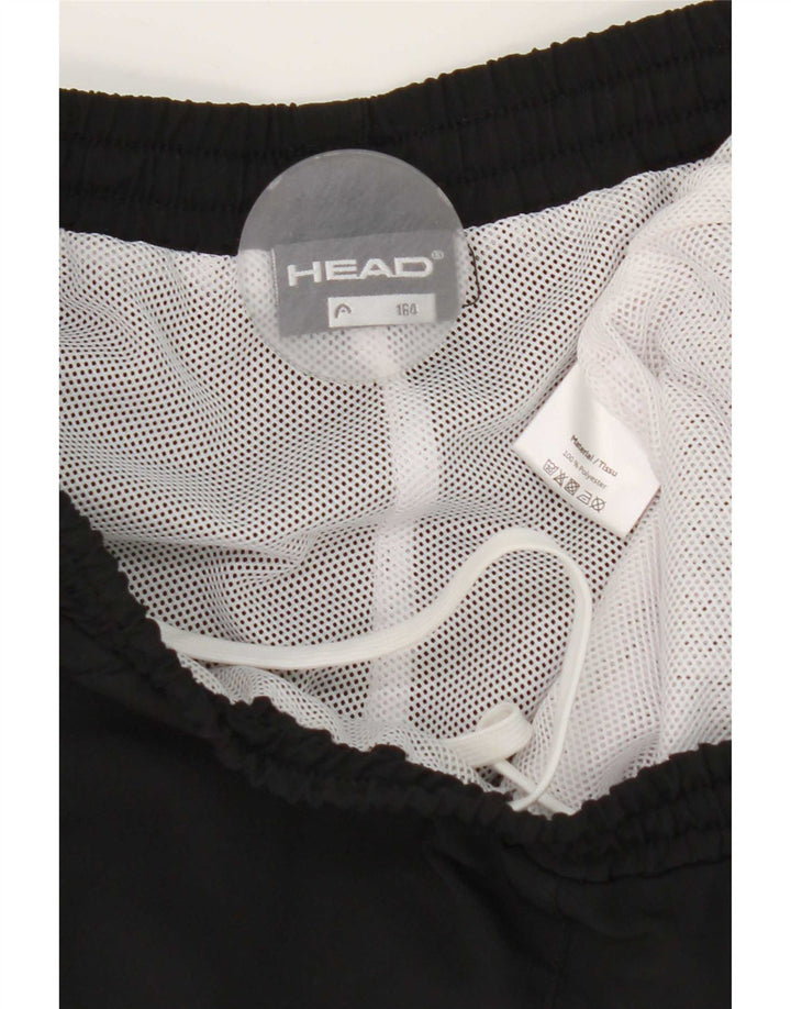 Pantaloni de trening HEAD baieti 13-14 ani poliester negru