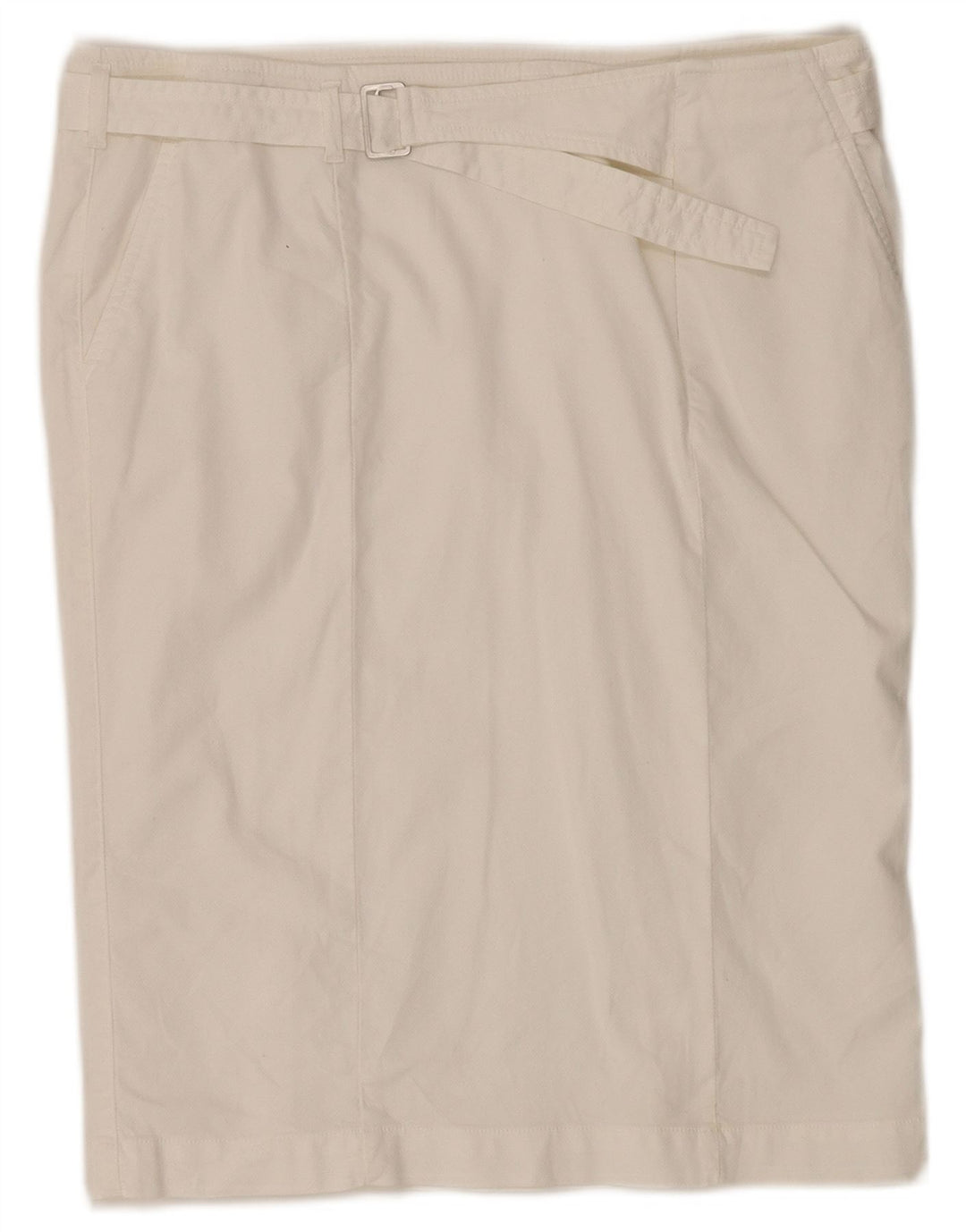 Fusta dreaptă TRUSSARDI pentru femei IT 46 Large W34 White