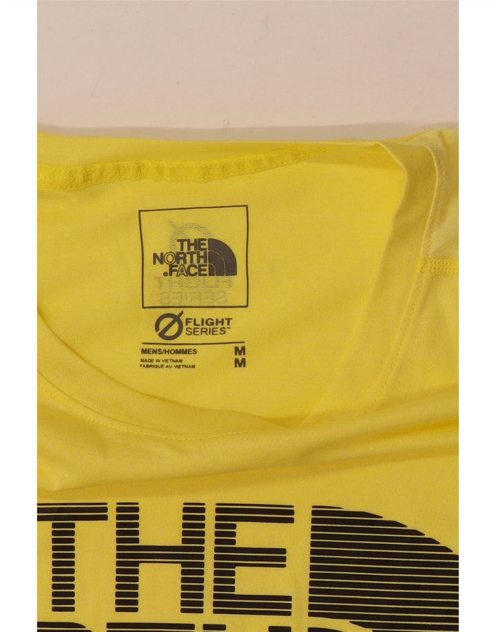Tricou grafic pentru bărbați The North Face Top galben mediu