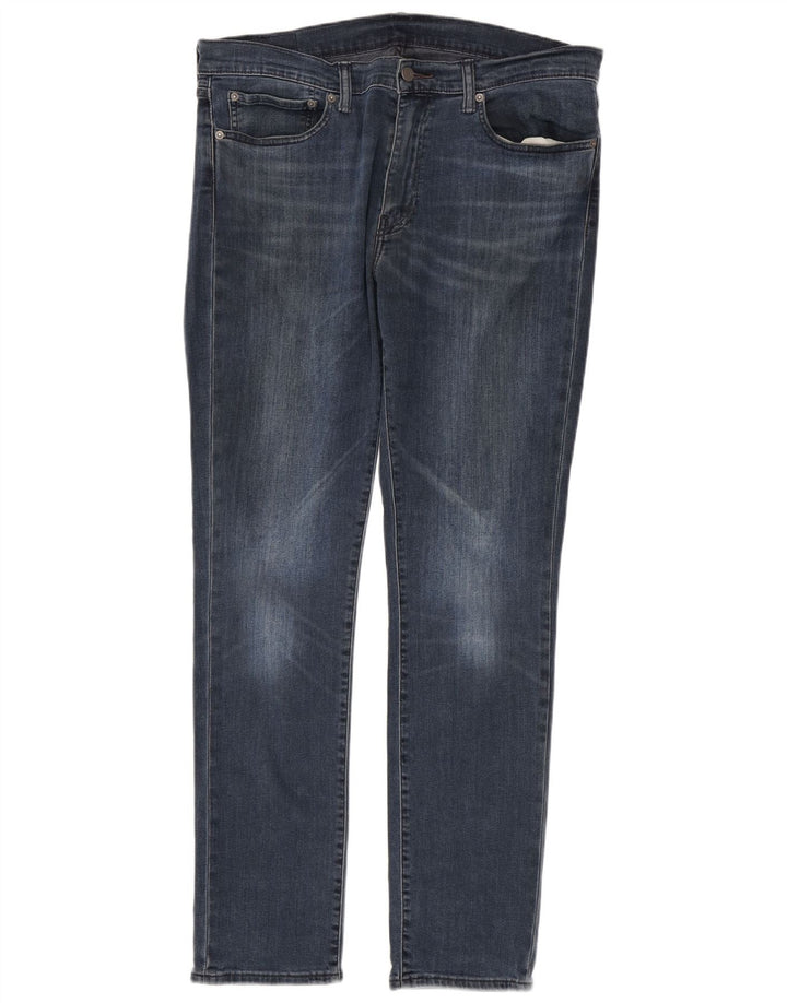 Blugi pentru bărbați Levi's 511 Slim W36 L32 Bumbac bleumarin