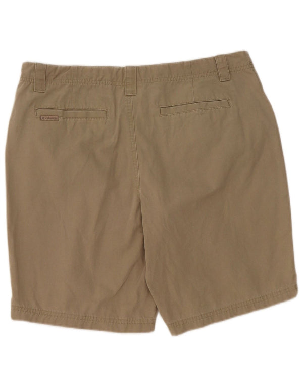 Pantaloni scurți cargo Columbia pentru femei US 10 Large W32 Khaki Bumbac
