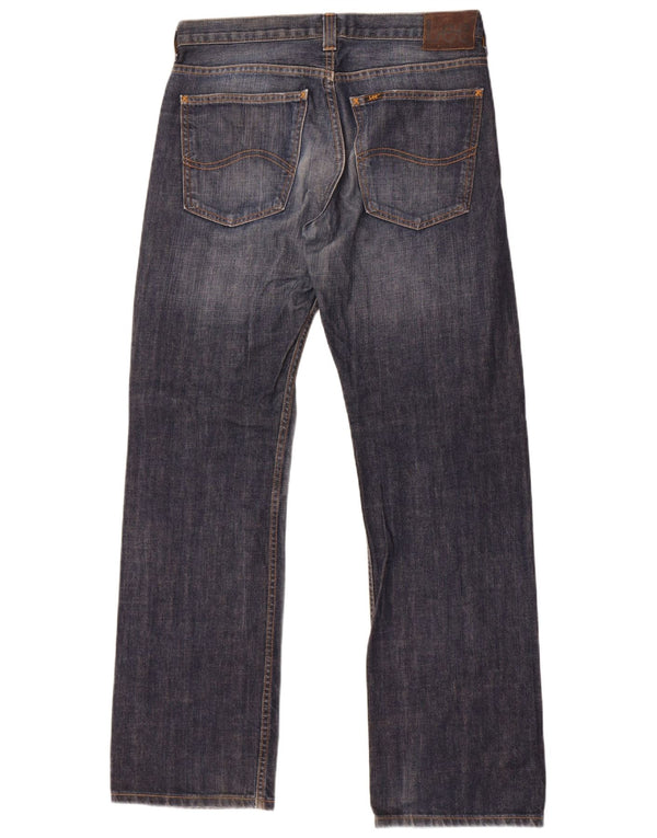 Blugi Lee Kent Loose Fit drepte pentru bărbați W32 L34 bumbac bleumarin