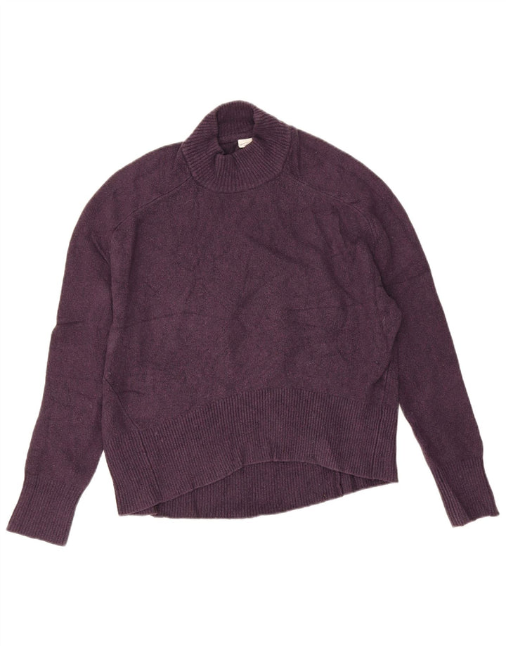 Pulover cu gât țestoasă supradimensionat pentru femei John Lewis UK 10 Mic violet