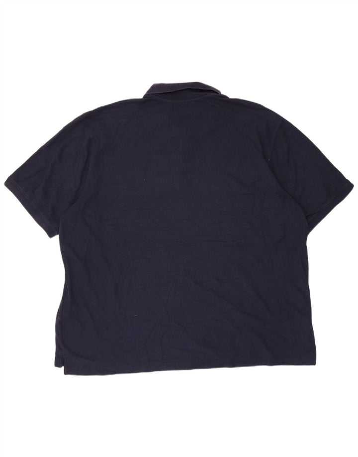 EDDIE BAUER Tricou polo pentru bărbați 2XL bumbac bleumarin