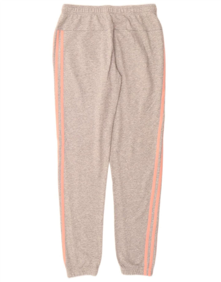 ADIDAS Womens Tracksuit Trousers Joggers UK 8 Small Grey