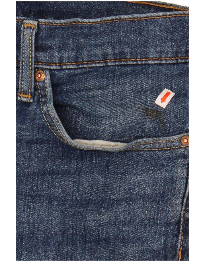 Pantaloni scurți din blugi pentru bărbați LEVI'S 511 W34, bumbac albastru mare