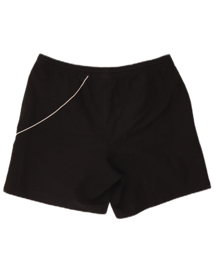 Pantaloni scurți sport adidas băieți 13-14 ani poliester negru