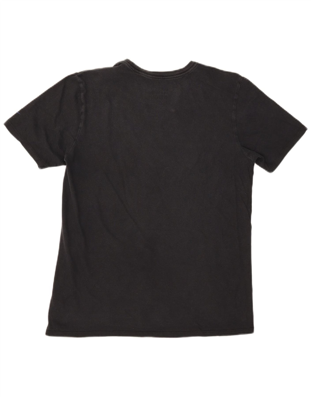 Tricou grafic Nike pentru bărbați, cu croială atletică, top mediu din bumbac negru