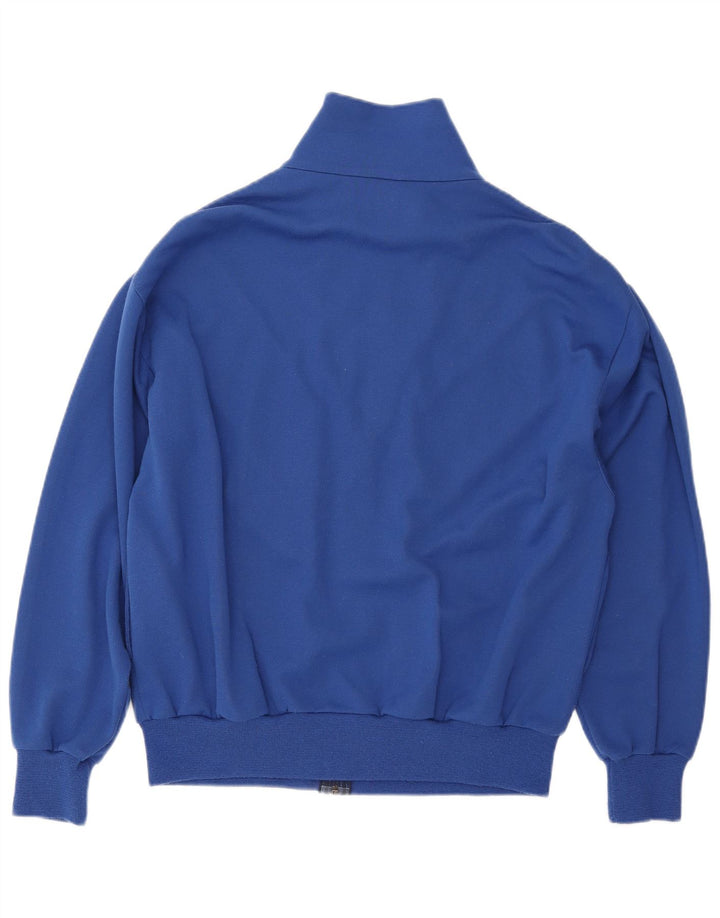 Jachetă de trening pentru femei VINTAGE UK 18 XL, albastru, acrilic