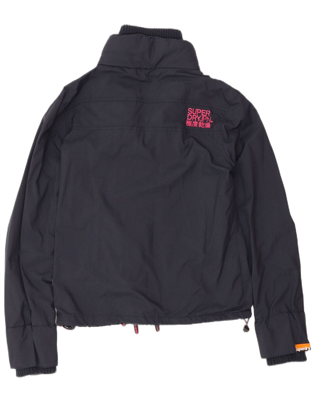 Jachetă Windbreaker pentru femei Superdry UK 16 mare nailon bleumarin