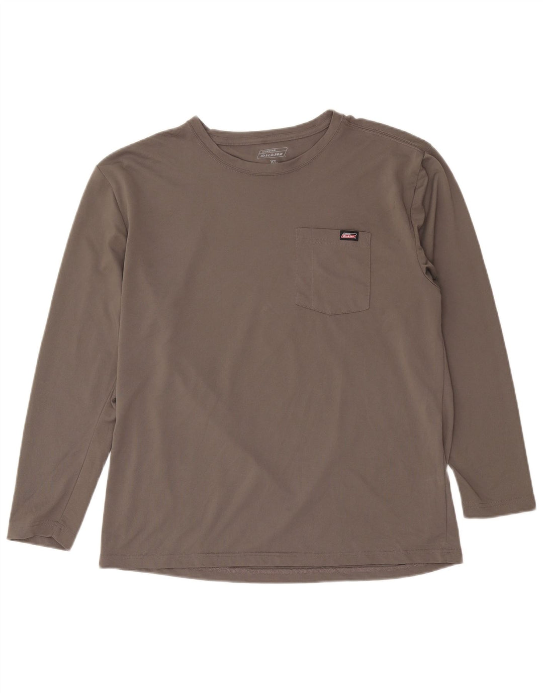 Top pentru bărbați Dickies cu mânecă lungă XL poliester gri